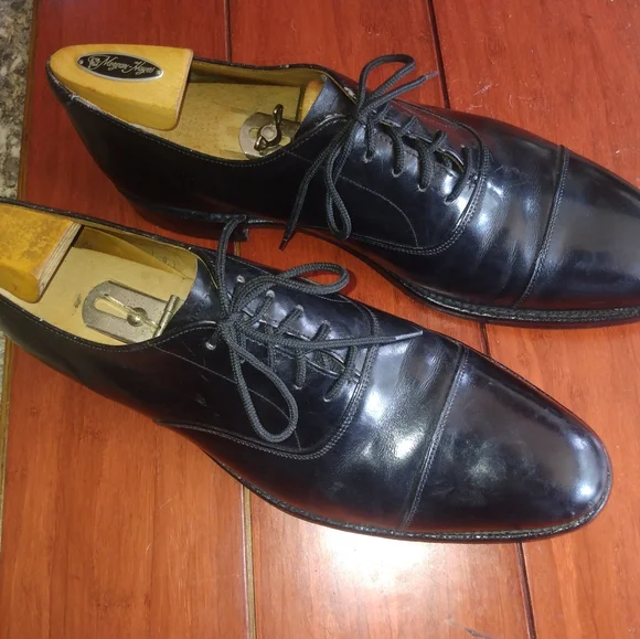 Church's Men Black Captoe Oxford 11.5 (08)